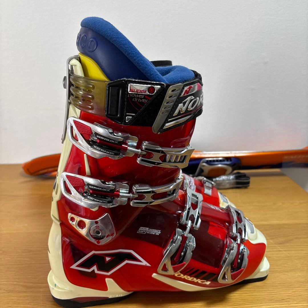 メンズ　ショートスキーセット　SALOMON 28cm NORDICAブーツ付