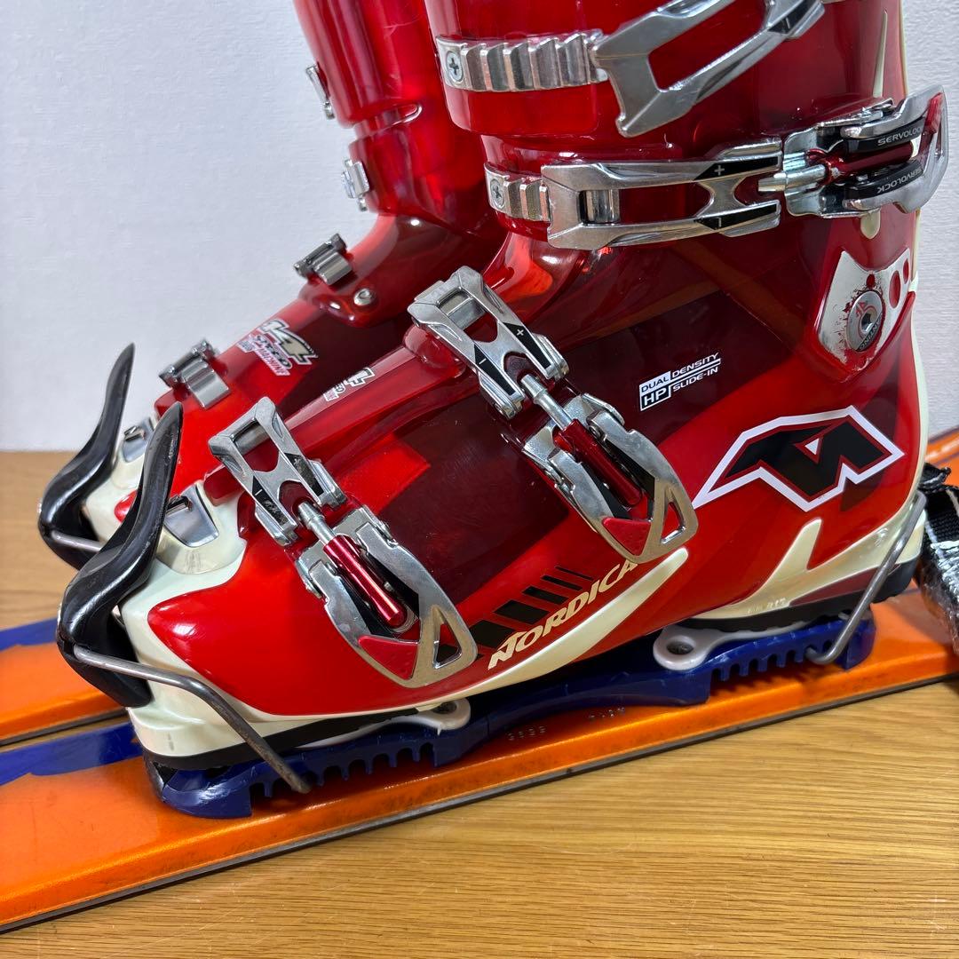 メンズ　ショートスキーセット　SALOMON 28cm NORDICAブーツ付
