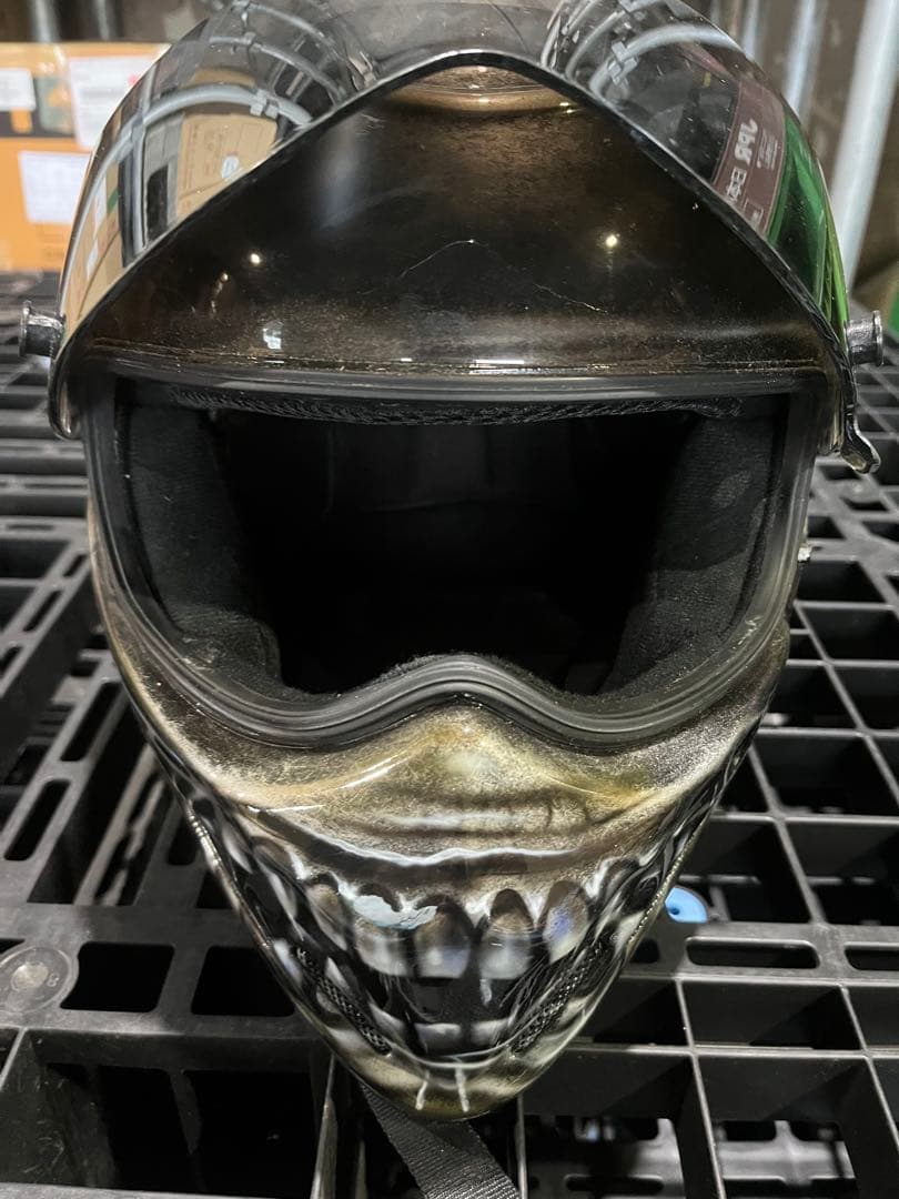 ド*ル様 SIMPSON 特注フルフェイスヘルメット