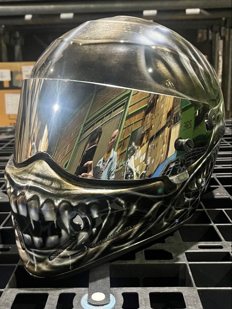 ド*ル様 SIMPSON 特注フルフェイスヘルメット