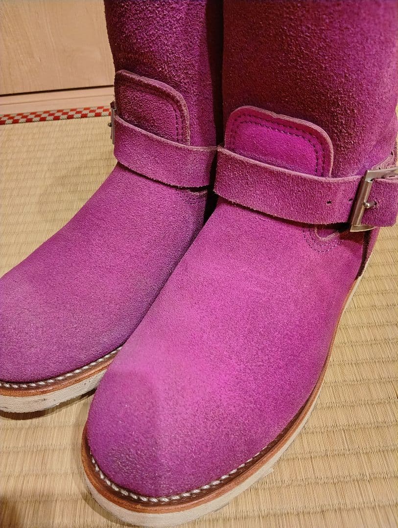 キーストン　ペコジニア　福禄寿 91/2Eサイズ パープル紫