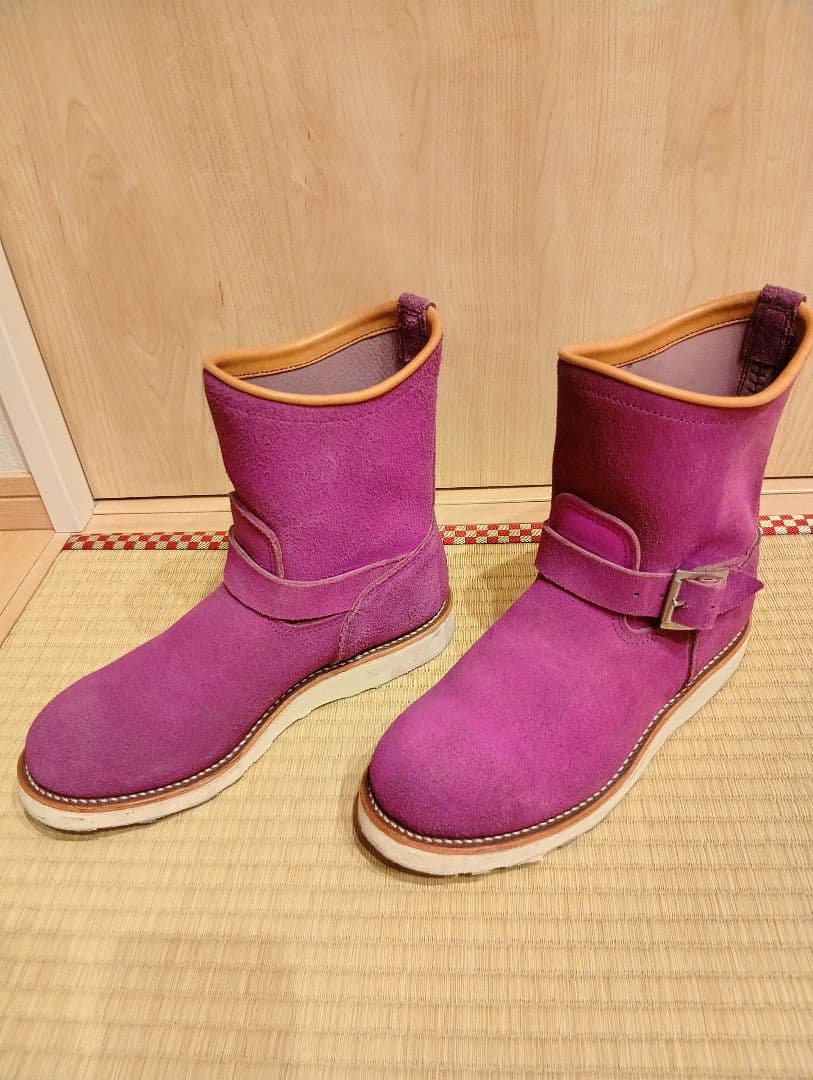 キーストン　ペコジニア　福禄寿 91/2Eサイズ パープル紫