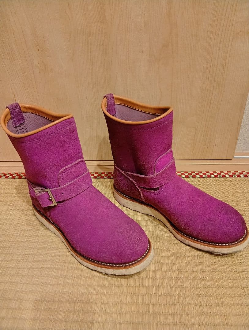 キーストン　ペコジニア　福禄寿 91/2Eサイズ パープル紫