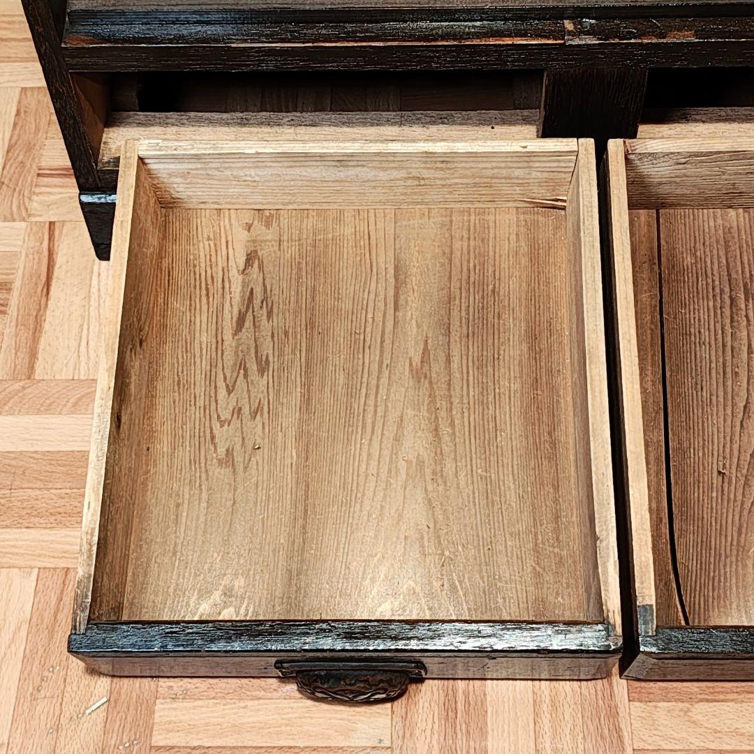 木製棚　食器棚　オープンラック　昭和レトロ　古家具