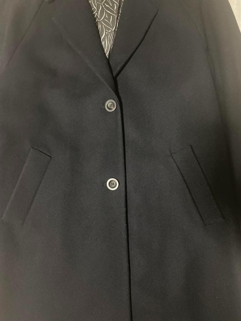 チェスターコート　SOHO DE LUXE ソーホーデラックス　紺　サイズ44