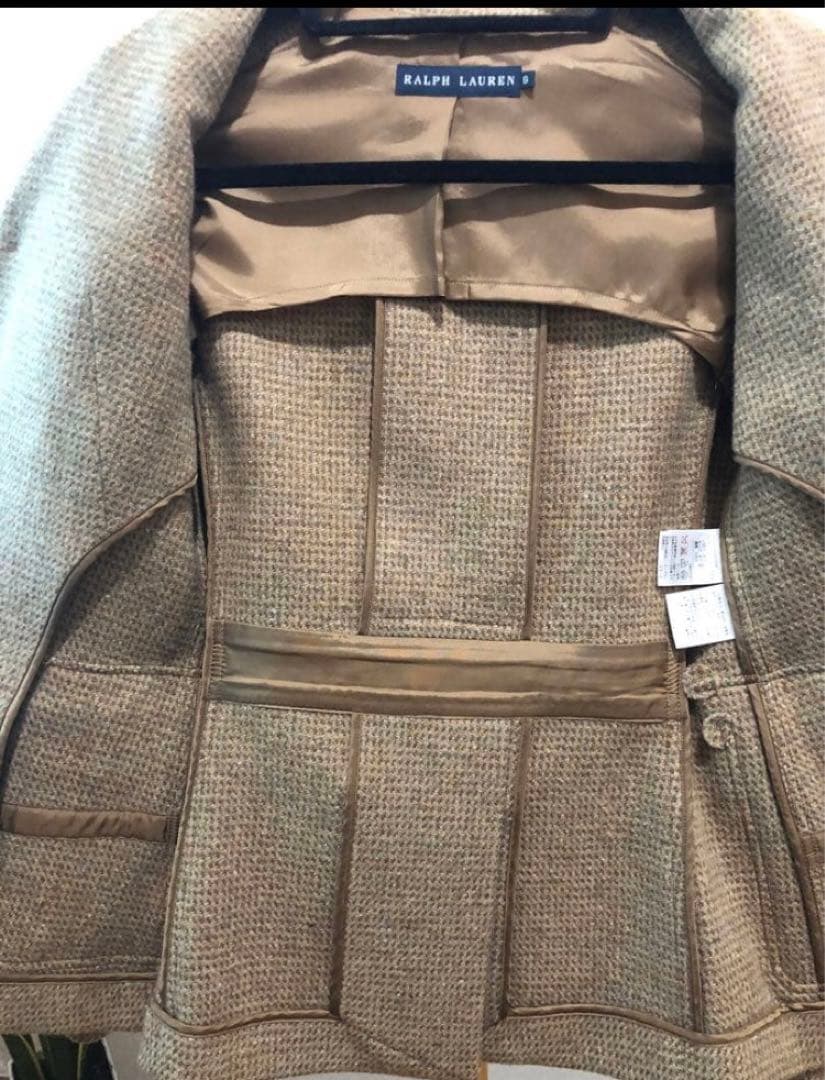 希少ボタン Ralph Lauren テーラードジャケット 9 号