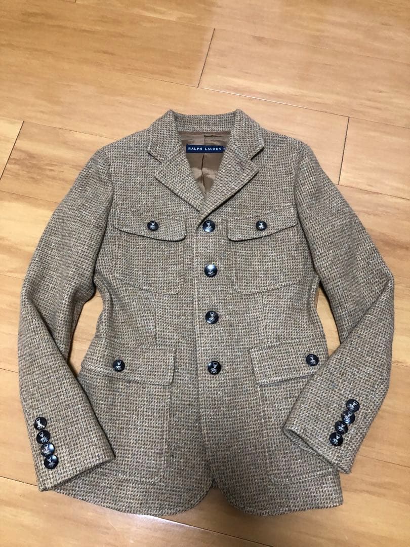 希少ボタン Ralph Lauren テーラードジャケット 9 号