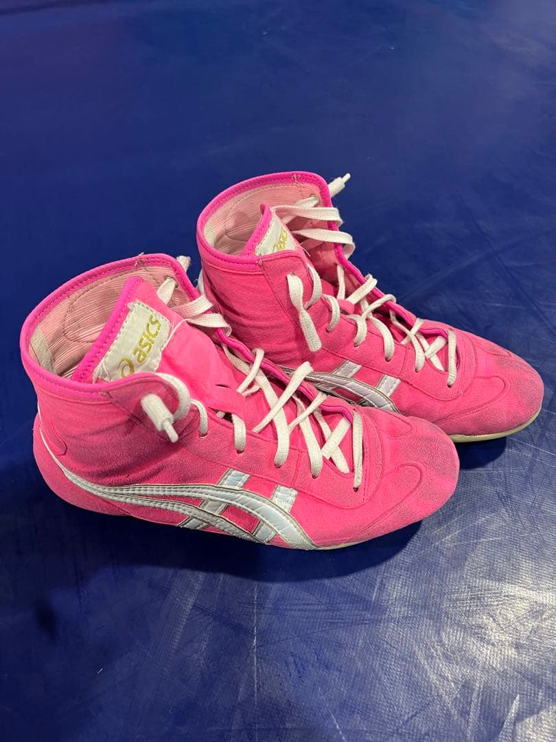 ASICS レスリングシューズ ピンク (旧オーダー)