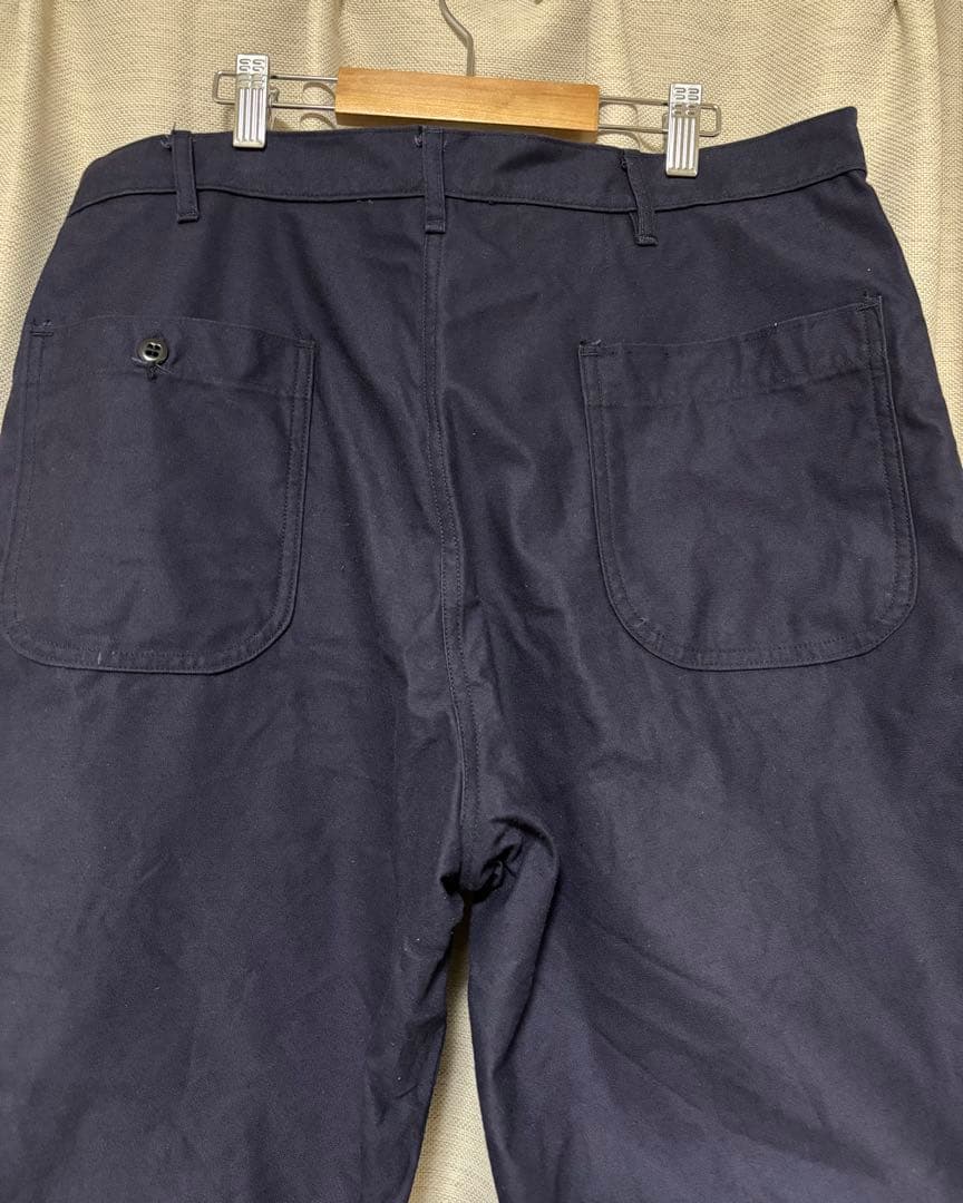 70s us navy ベイカーパンツ　ユーティリティトラウザー　36R