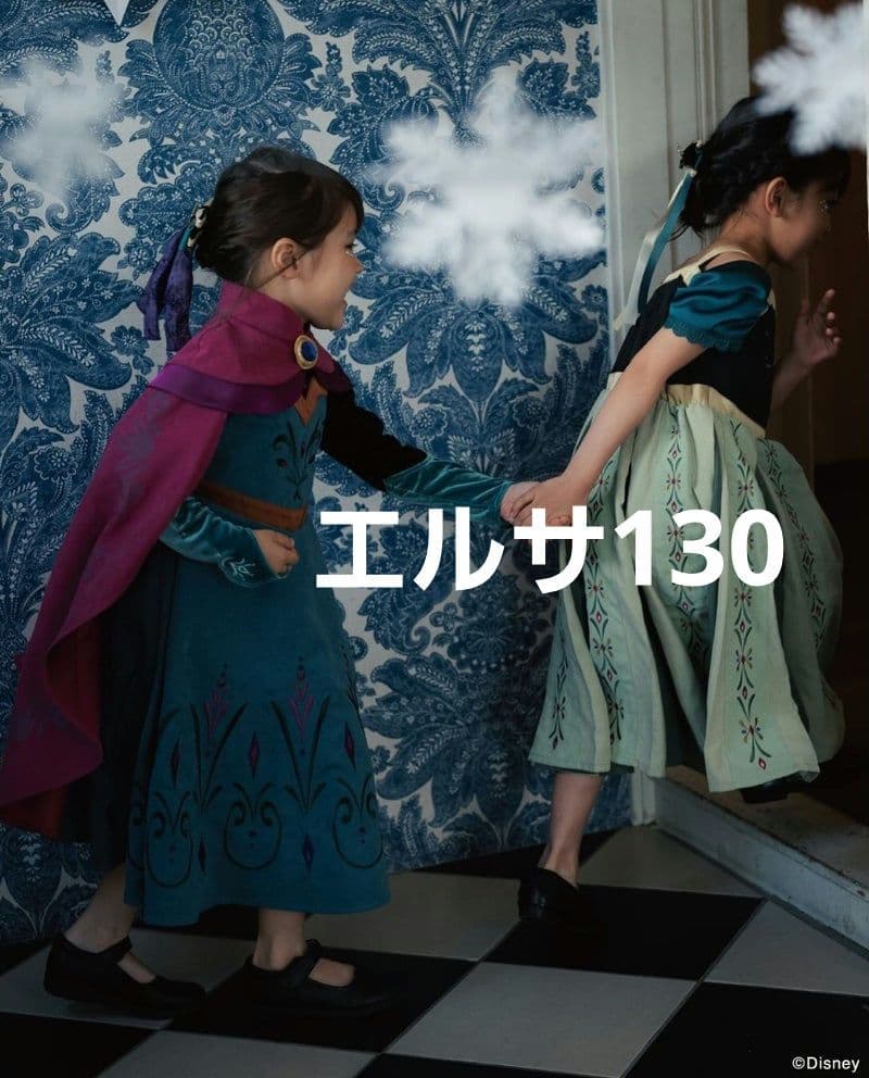 バースデイ　cottoli　アナと雪の女王　エルサ　ドレス　戴冠式　コトリ