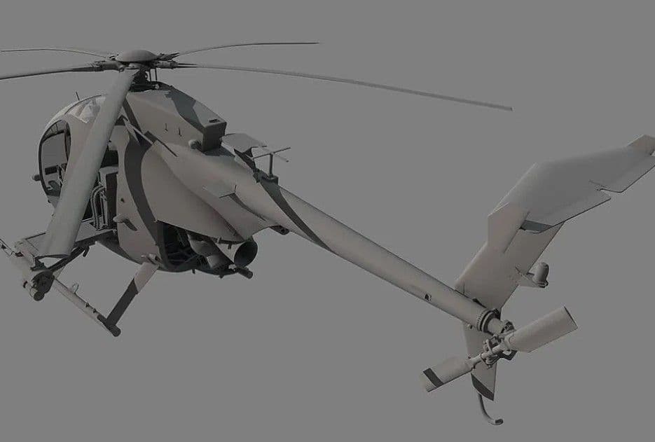 KTTYYHAWK 1/35 AH-6J/MH-6Jリトルバード ヘリコプター