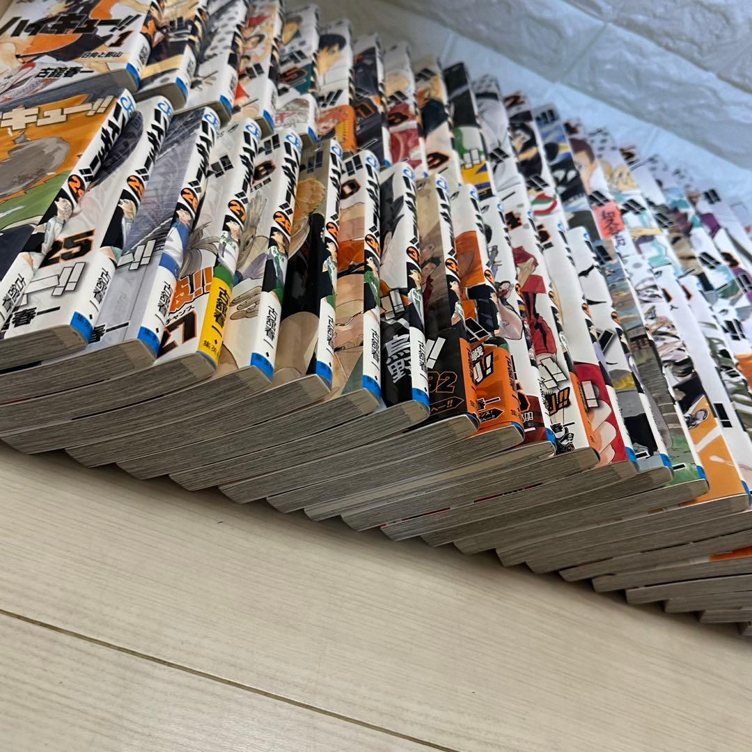 ハイキュー　全巻セット + 33.5巻＋コンプリートガイドブック