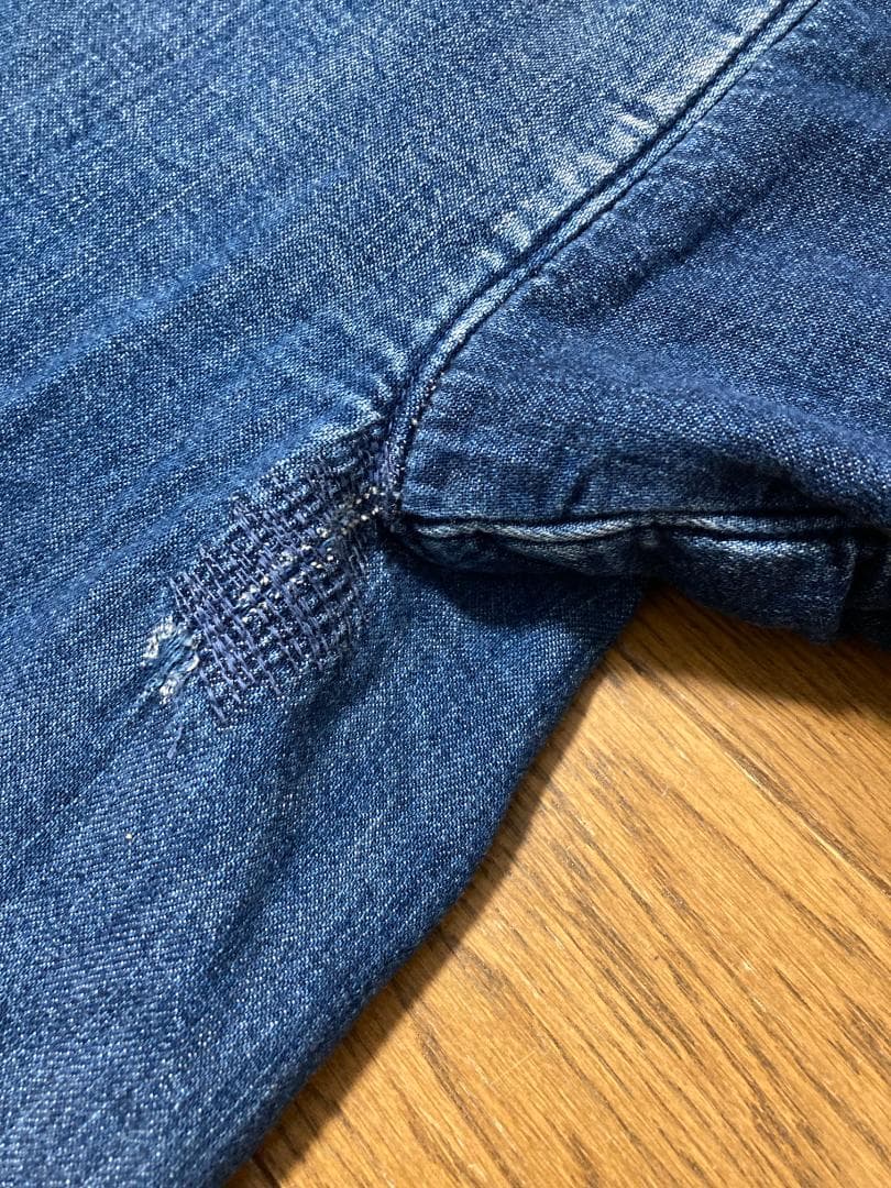 [Kapital KOUNTRY] 羽織 インディゴデニム マントコート