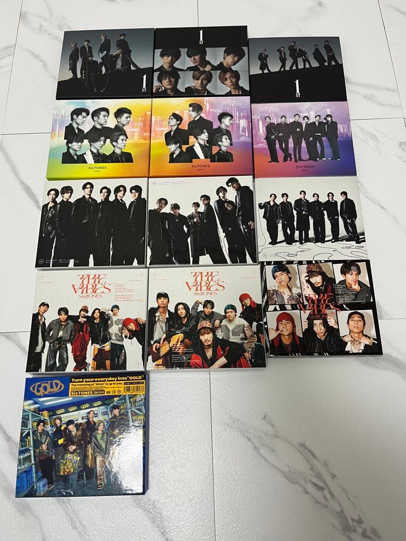 SixTONES シングル アルバム CDまとめ売り 50点