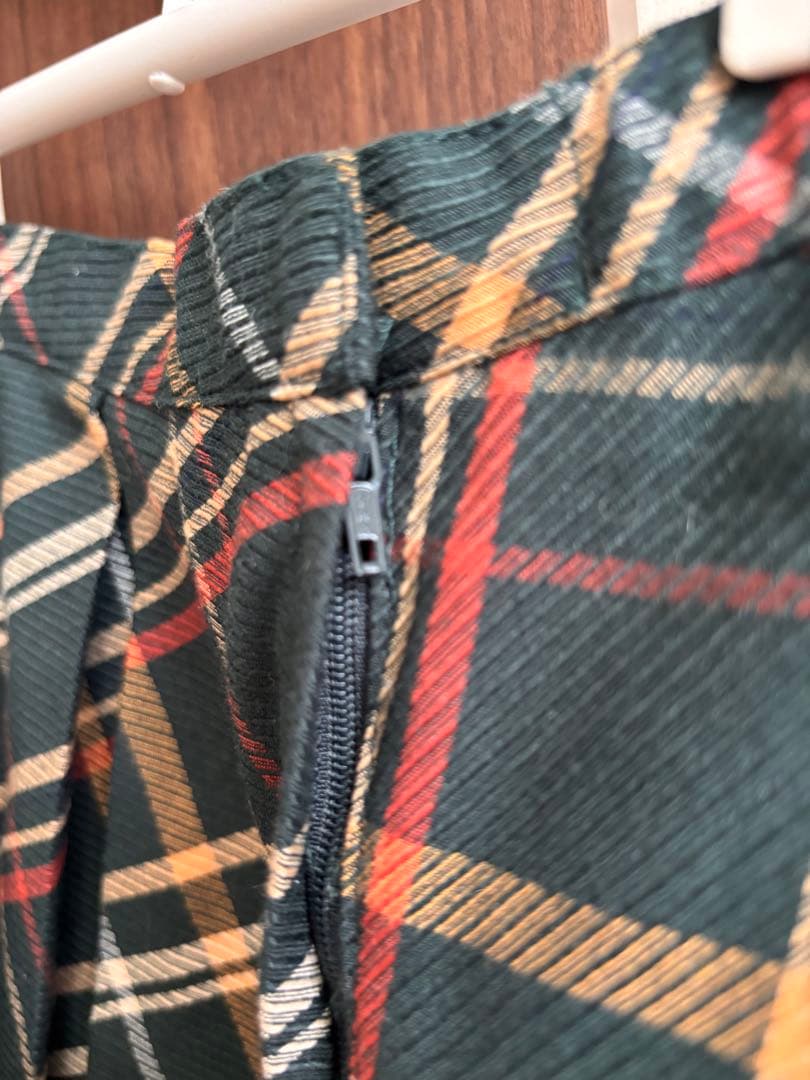 チェック柄ジャケット＆スカートセット