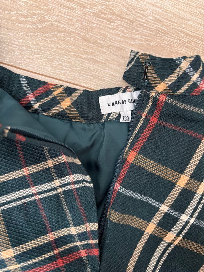 チェック柄ジャケット＆スカートセット