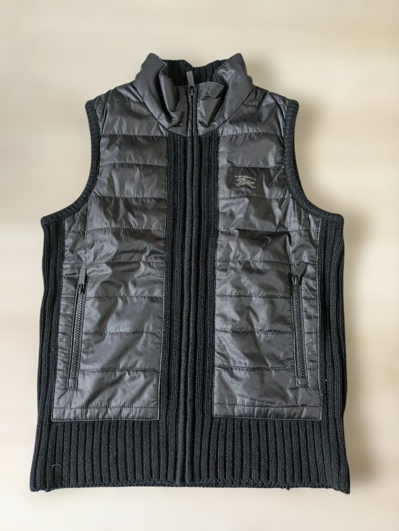 BURBERRY　ゴルフ　ベスト　ブラック