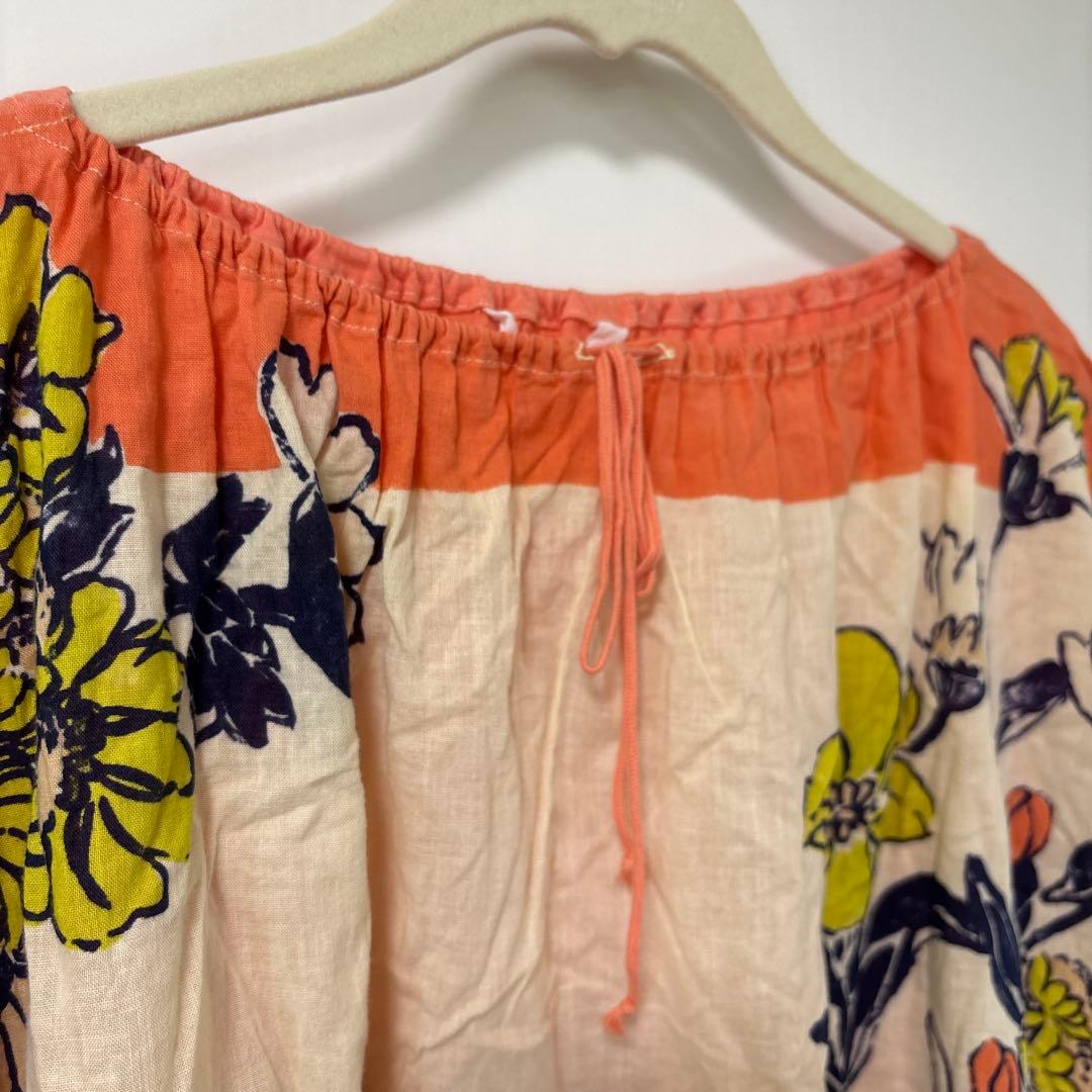 45rpm チュニック　ワンピース　花柄