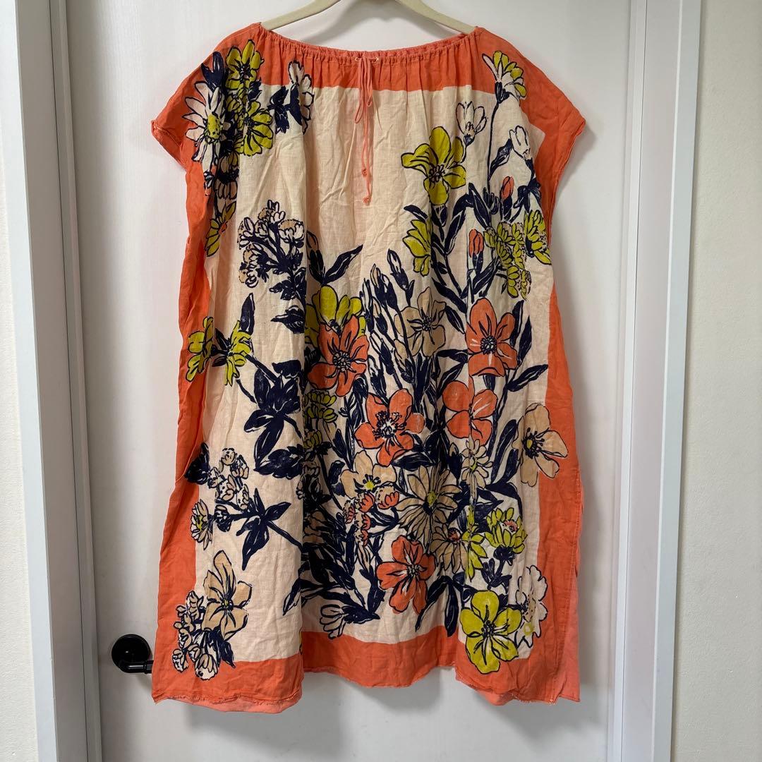 45rpm チュニック　ワンピース　花柄