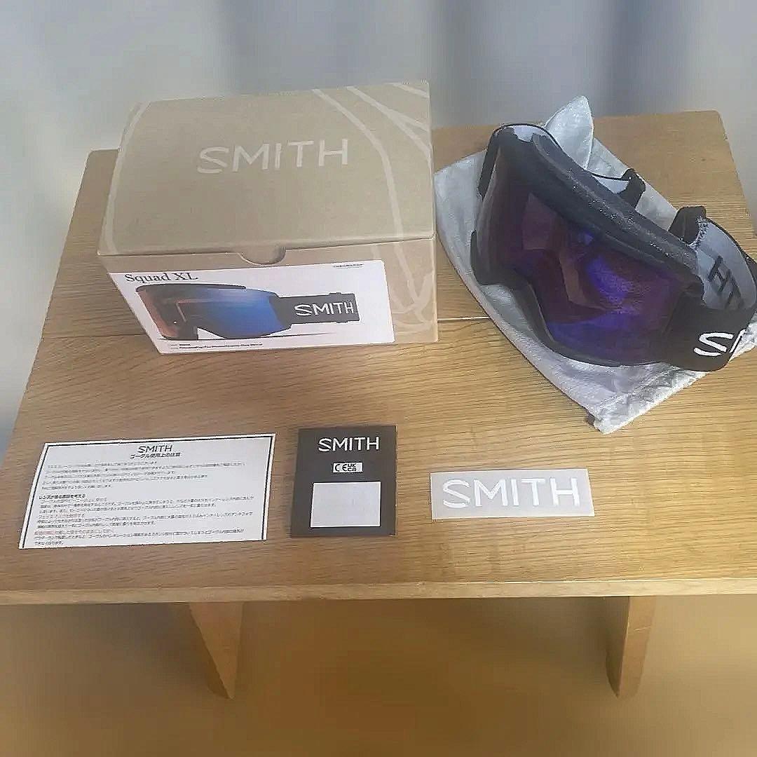 【新品】25-26 SMITH SQUAD XL Black CP PRO調光