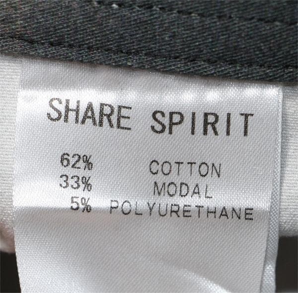 S*N様 SHARE SPIRIT シェアスピリット スリムカット カーキ 38