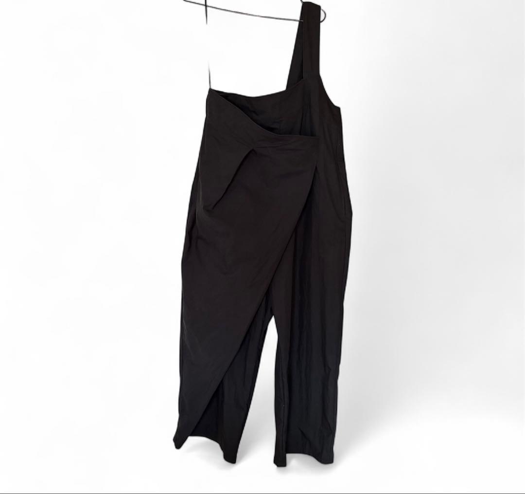 ETRE TOKYO ワンショルダーラップワイドパンツ