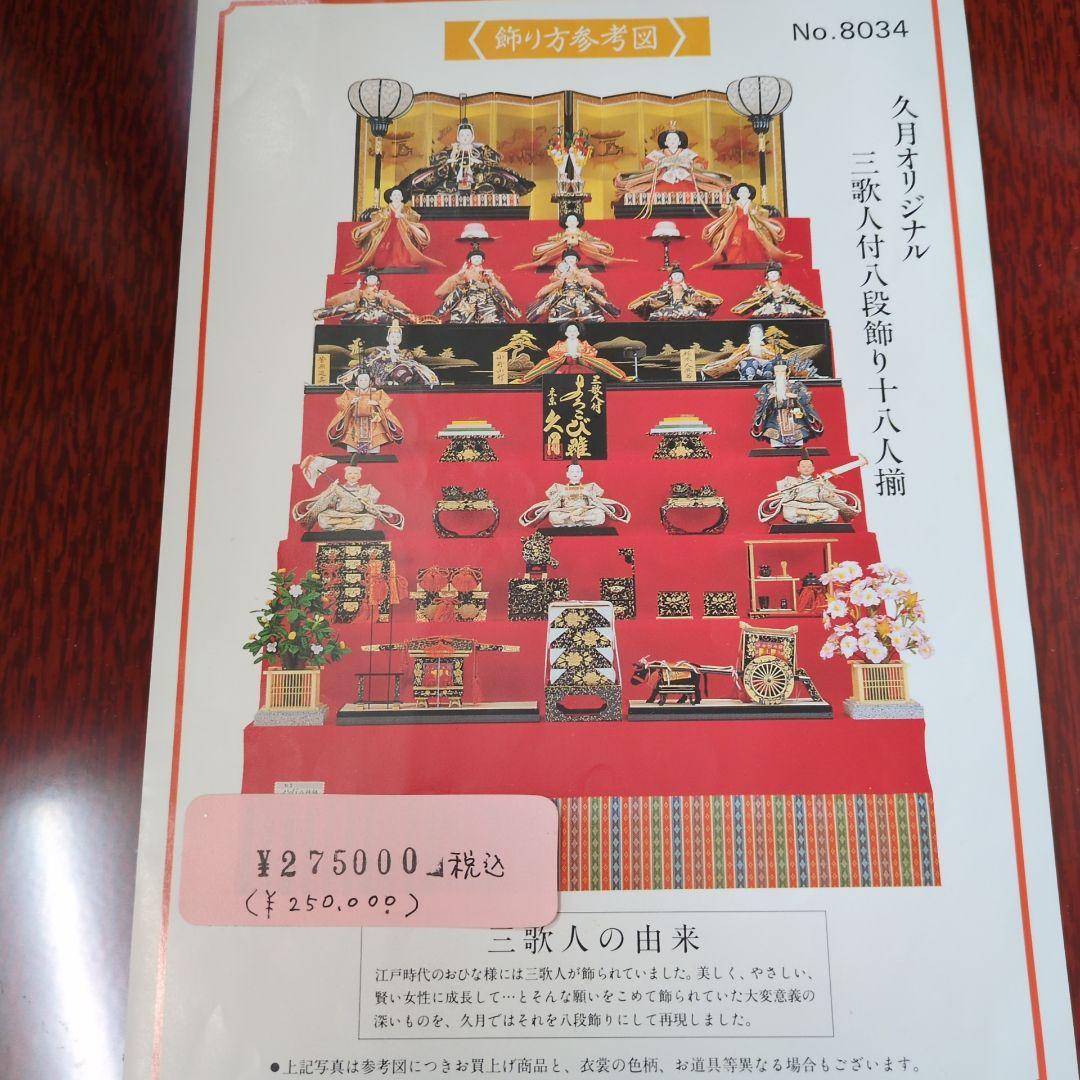 ②　武瑠ん　雛人形