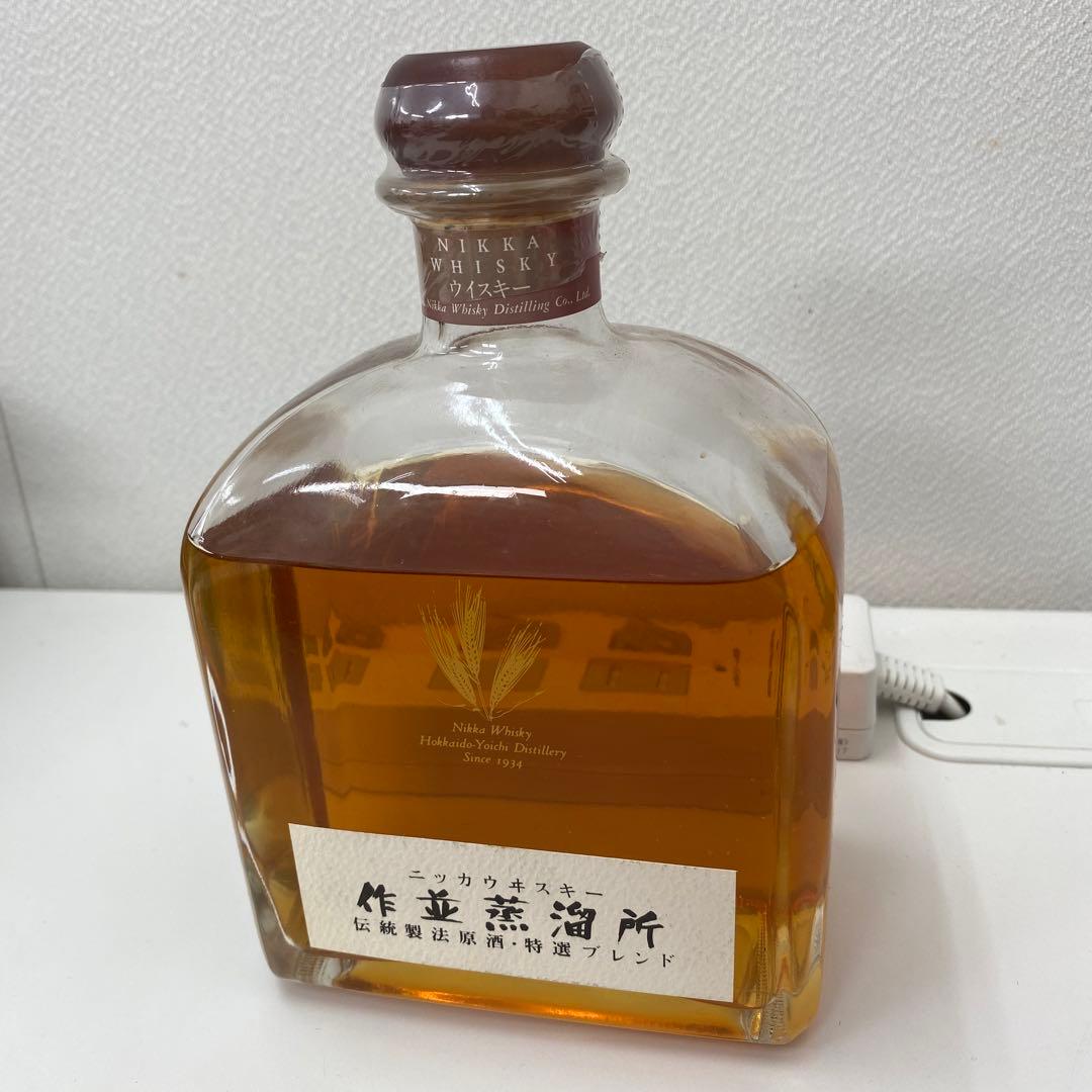 【未開封】【古酒】作並蒸溜所　ニッカウイスキー　伝統製法原酒・特選ブレンド