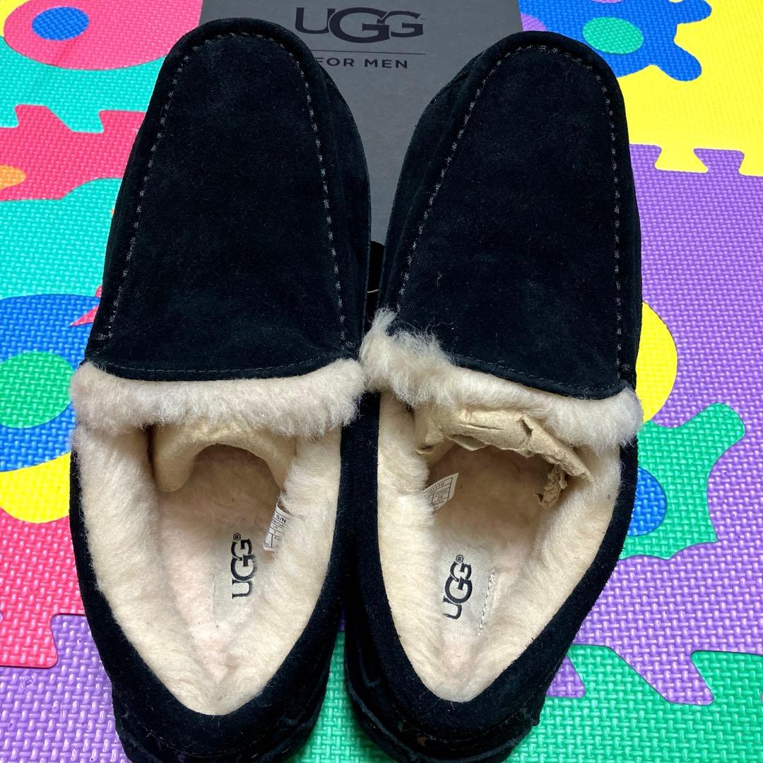 UGG FOR MENシューズ正規品　ストールとカシミアスカーフ3色セット込み