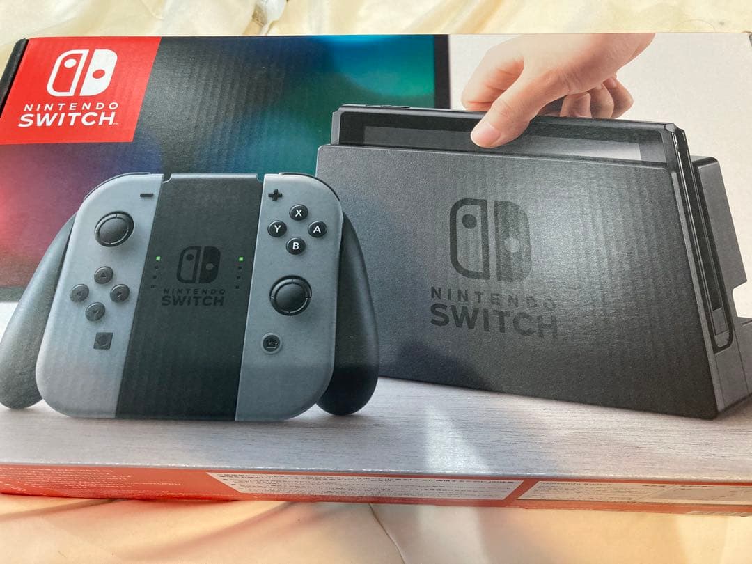Nintendo Switch グレー 本体　ジャンク品