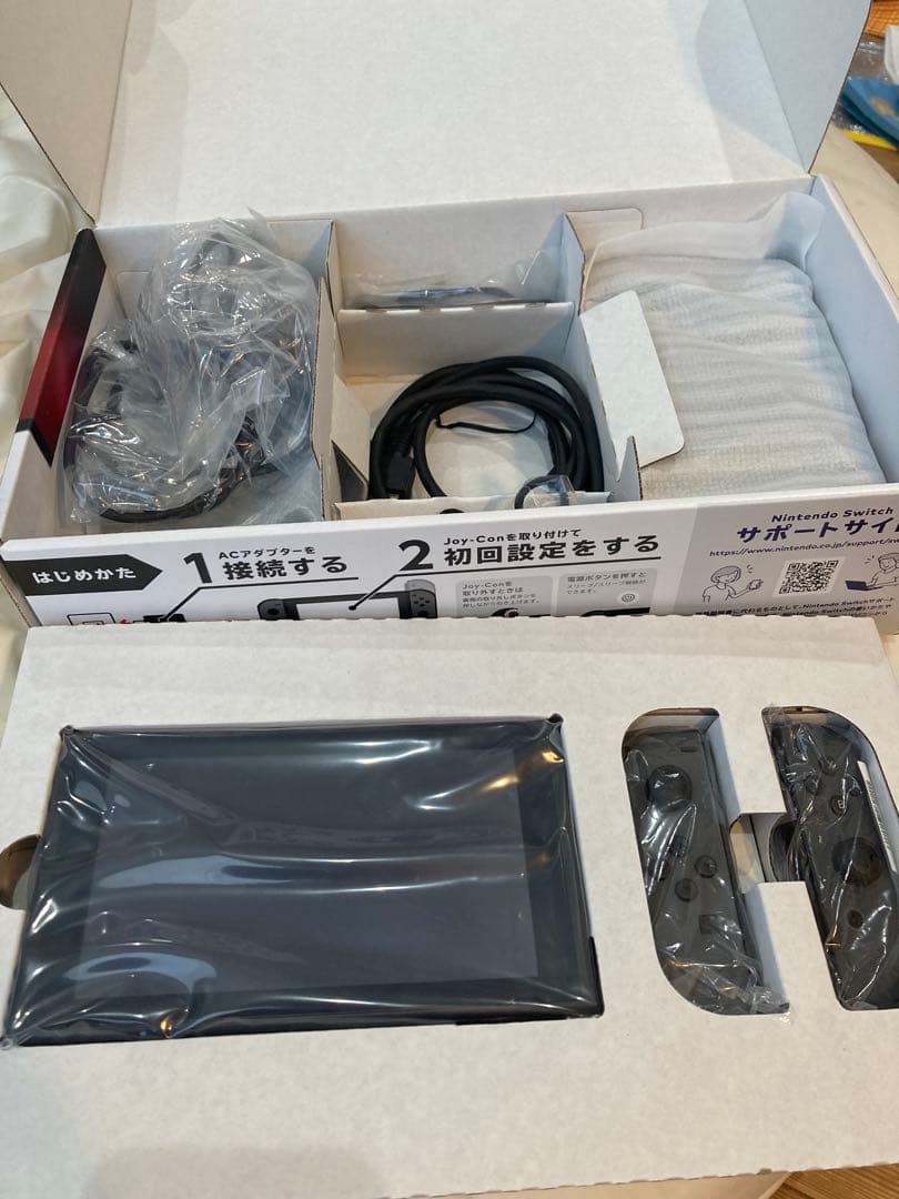 Nintendo Switch グレー 本体　ジャンク品