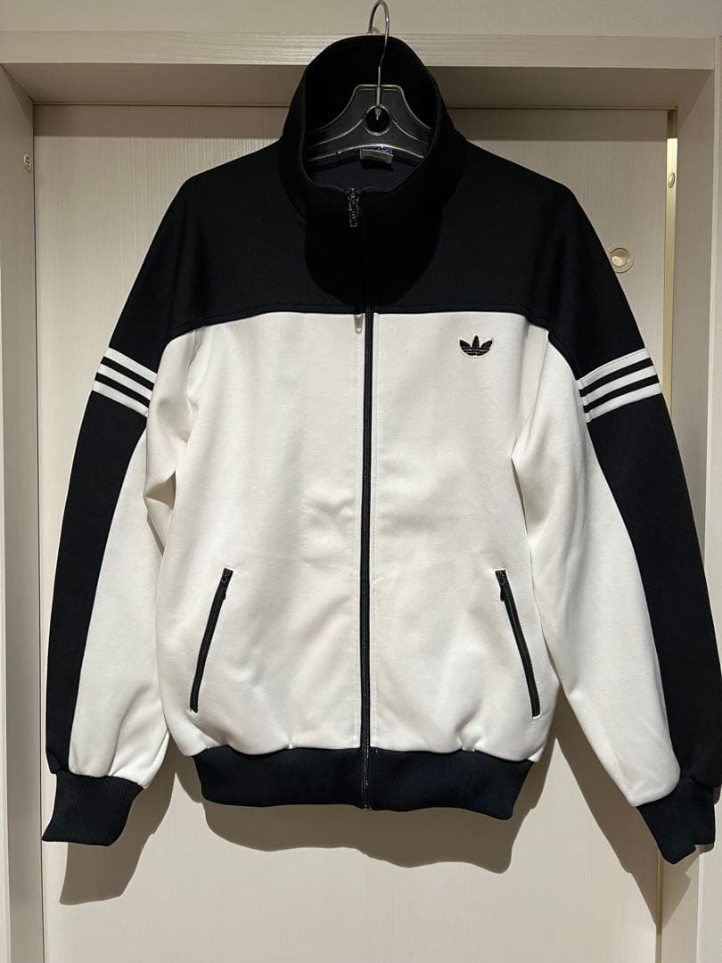adidas 西ドイツ製　トラックジャケット　サイズ5 モノトーン