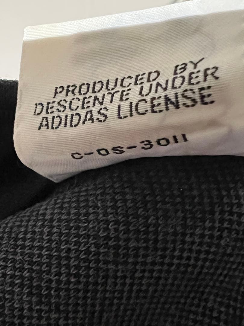 adidas 西ドイツ製　トラックジャケット　サイズ5 モノトーン