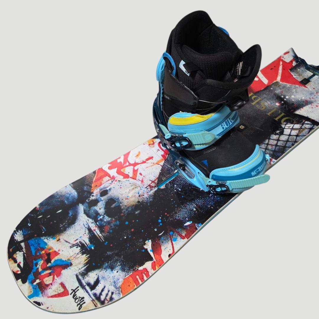 バートン LIPSTICK 141cm バイン BOAブーツ付 レディースセット