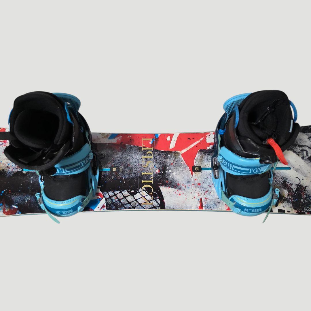 バートン LIPSTICK 141cm バイン BOAブーツ付 レディースセット