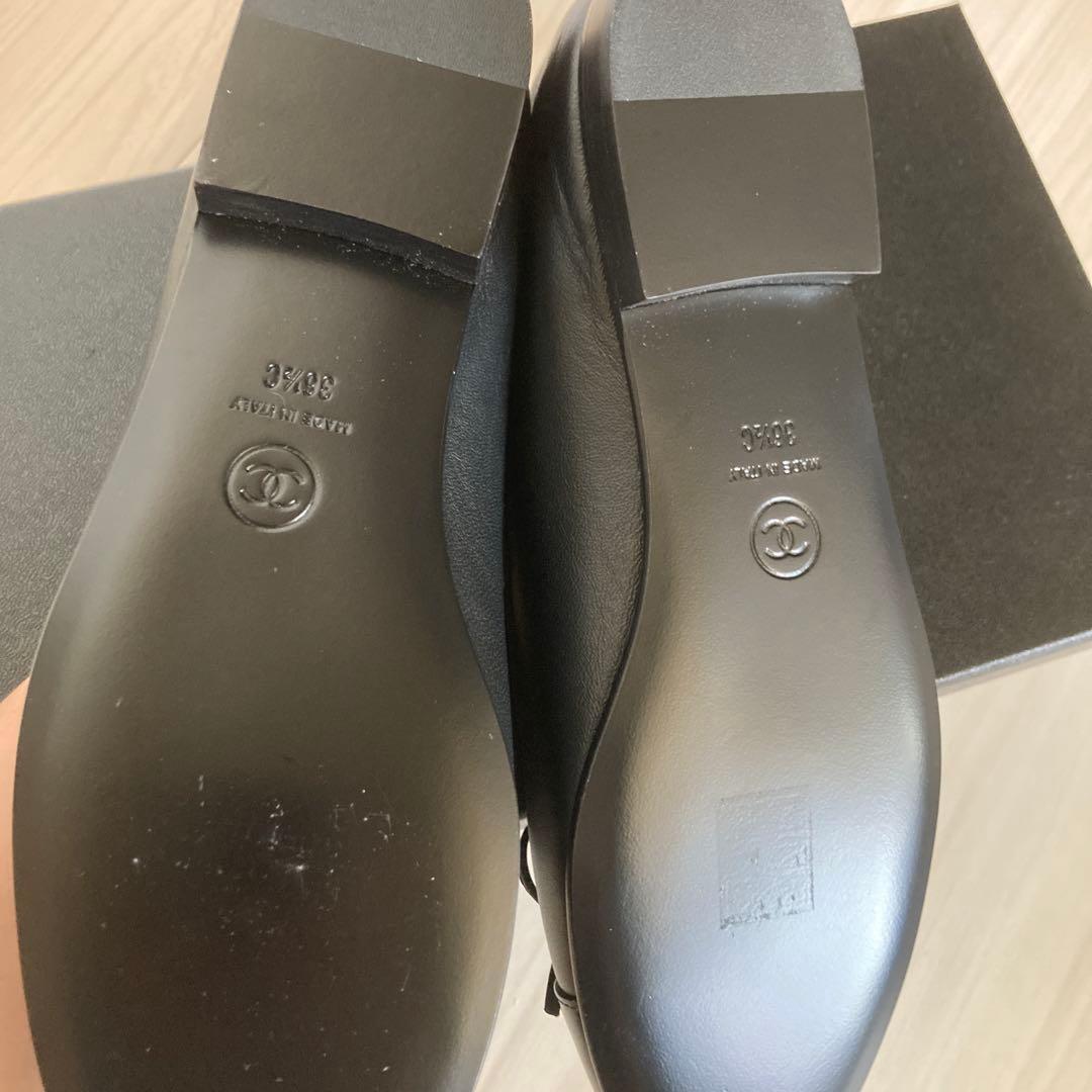 【Our_】CHANEL バレリーナ　ブラック　36.5 新品未使用