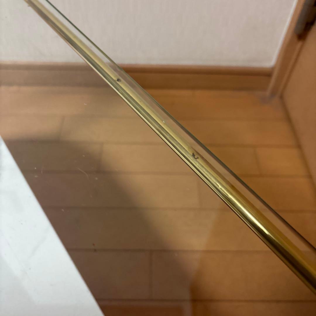 Francfranc レガート コーヒーテーブル ・ゴールド×マーブル