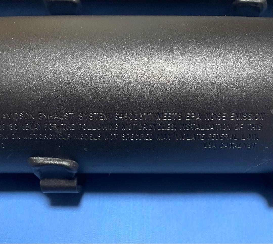 ハーレー純正 スポーツスター用 北米マフラー 14年〜　バロニーカット