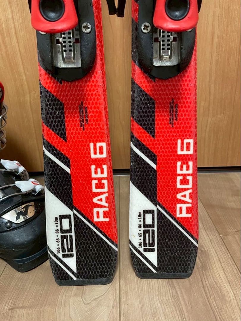 ATOMIC RACE 6 スキー板 靴・バインディング付き
