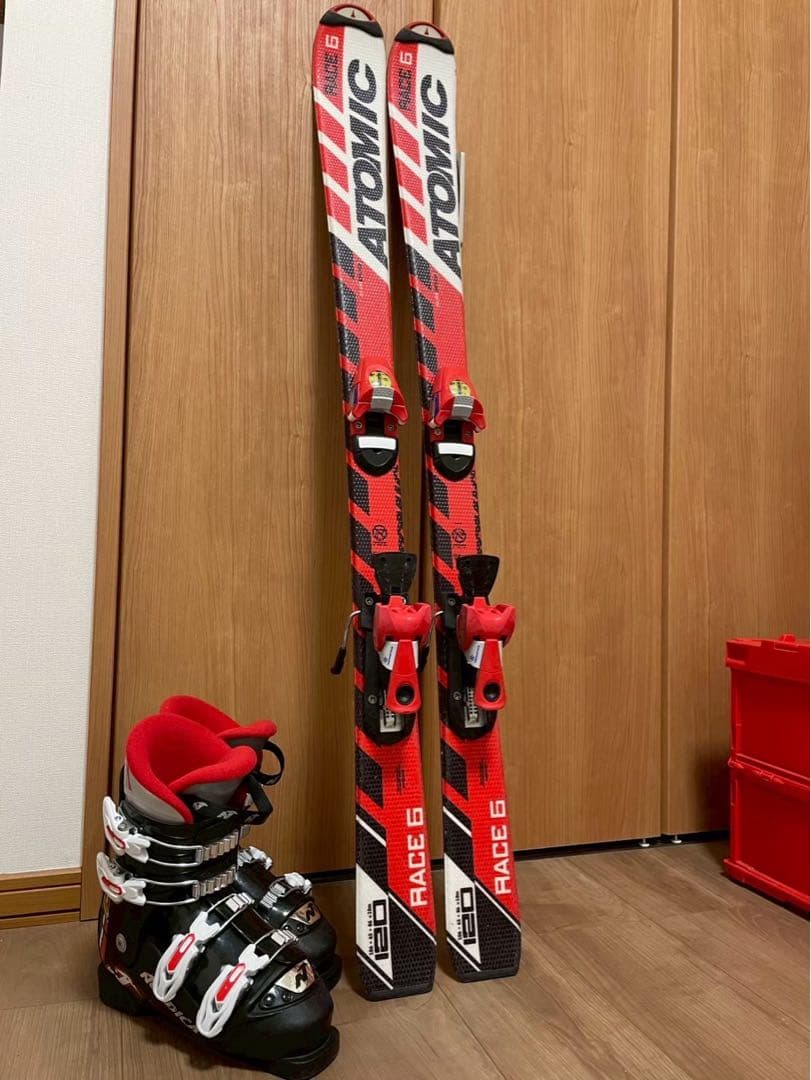ATOMIC RACE 6 スキー板 靴・バインディング付き