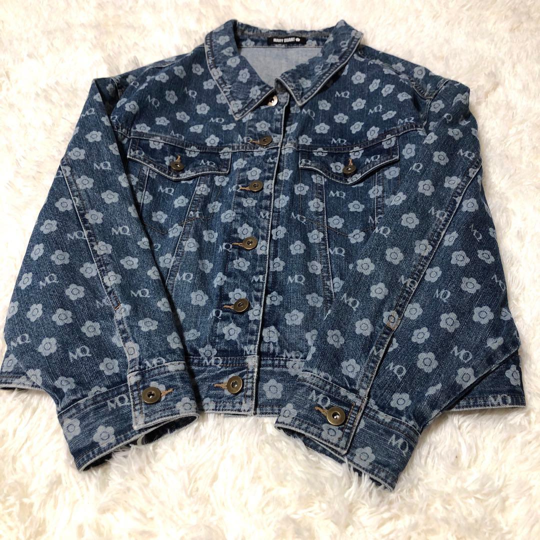 大人気商品！！♦︎マリークワント デニムジャケット　総柄