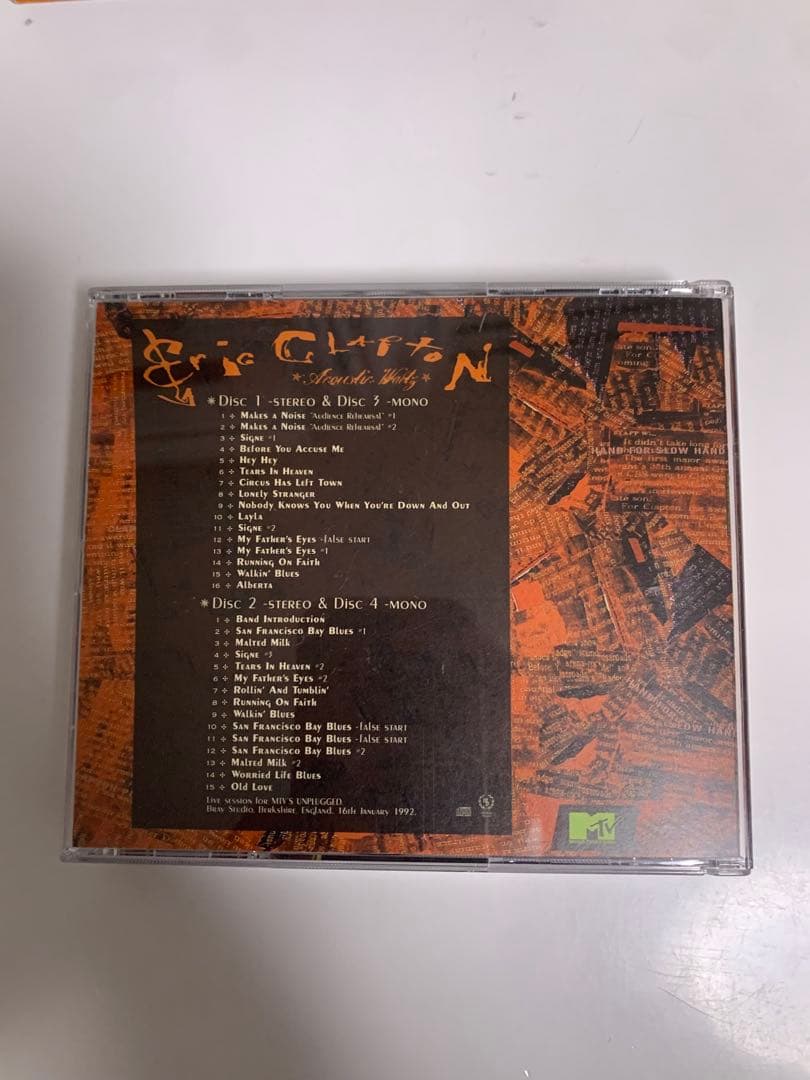 洋楽 ERIC CLAPTON ACOUSTIC WALTZ (4CD+2DVD)
