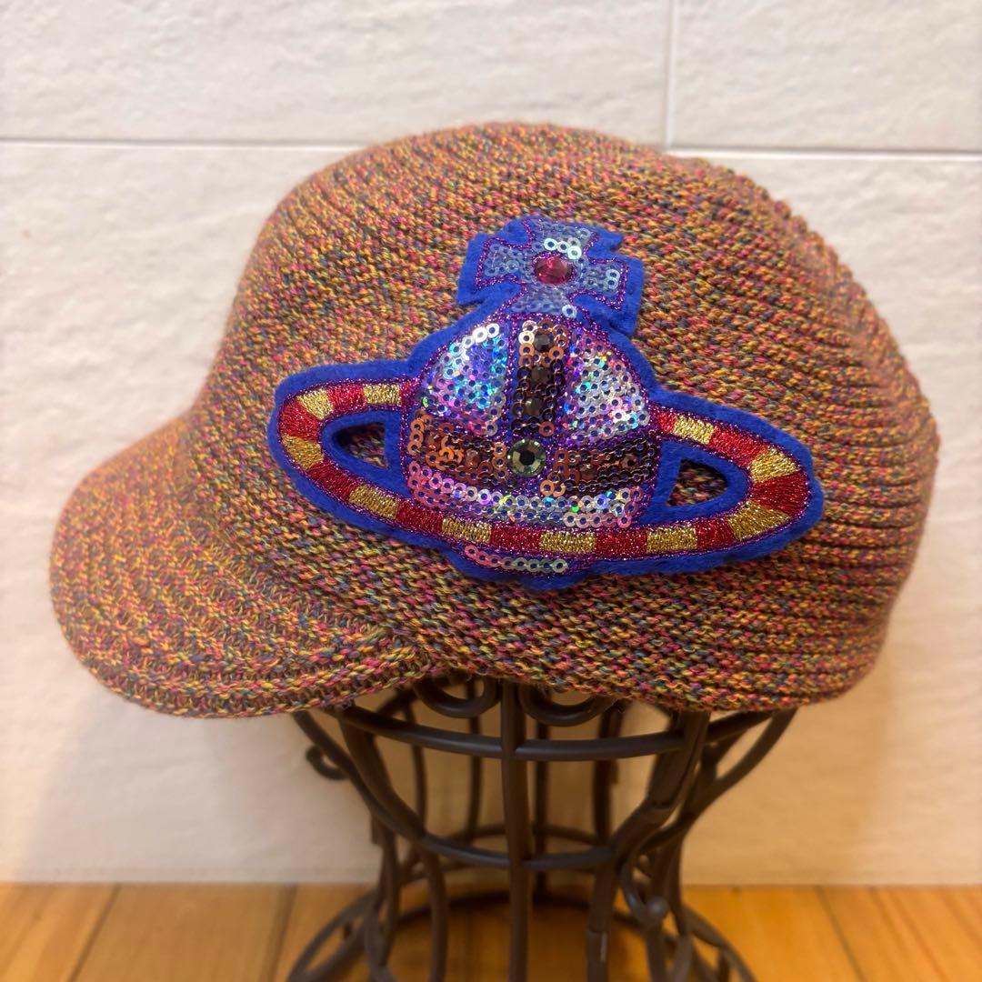 ヴィヴィアンウエストウッド 帽子 クロッシェ キャスケット