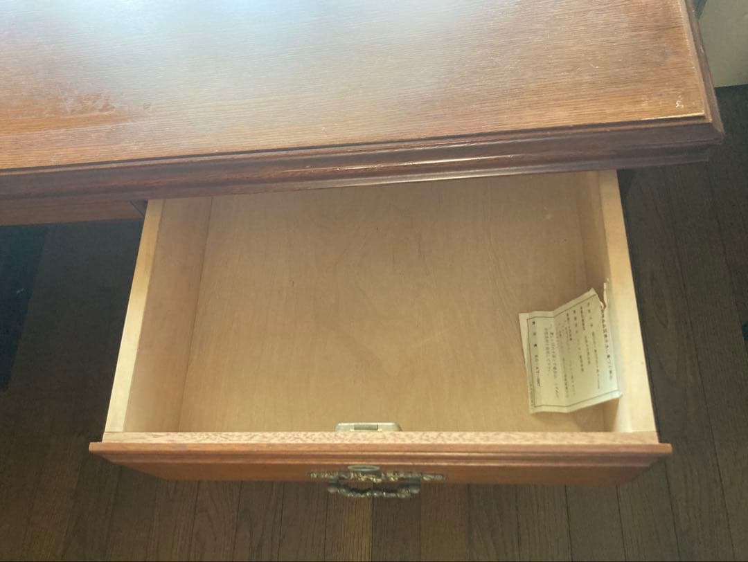 Karimoku カリモク家具/書斎机/両袖机/ヴィンテージ