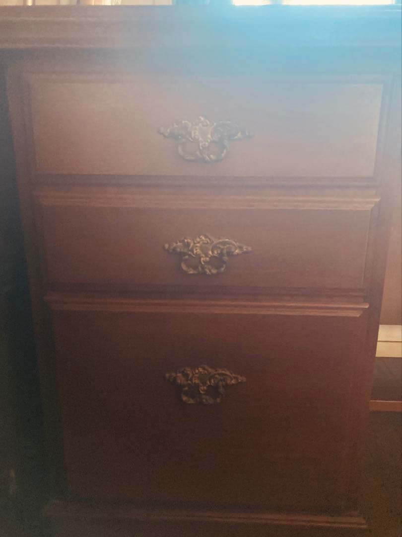 Karimoku カリモク家具/書斎机/両袖机/ヴィンテージ