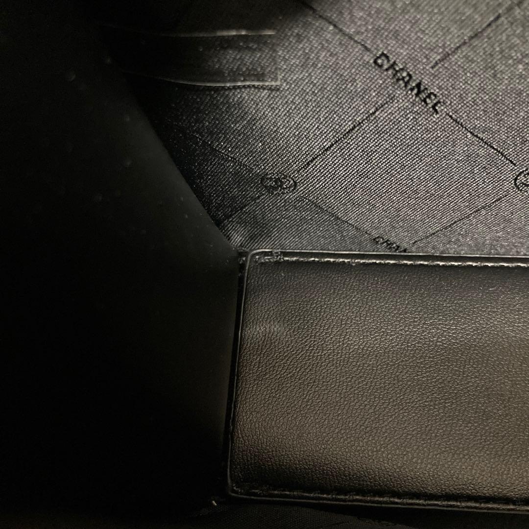 CHANEL チェーンショルダーバッグ ブラック