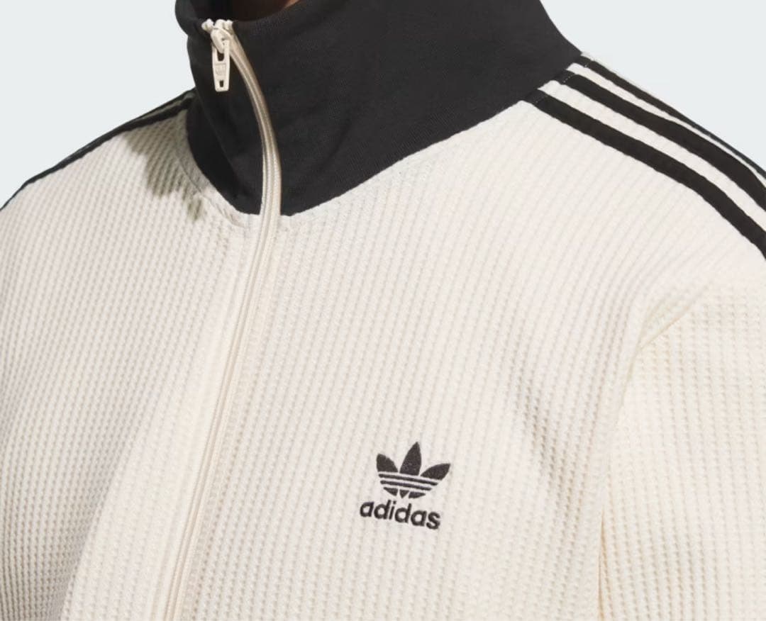 adidas ワッフルトラックジャケット XS
