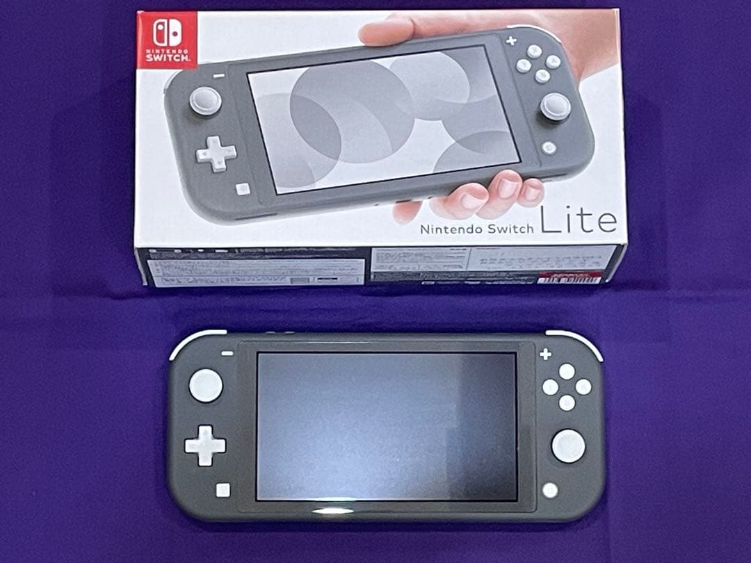 Nintendo Switch Lite グレー 本体　美品