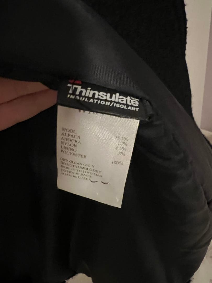 nothing written コート