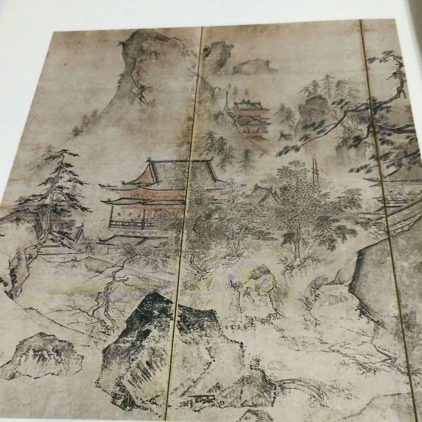 中世障屏画 京都国立博物館